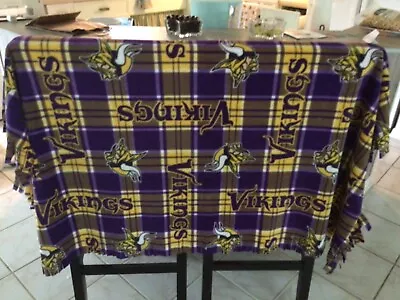 Minnesota Vikings Fringed Throw • $36.99