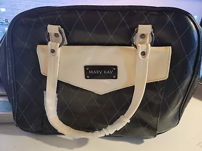 Mary Kay Cosmetics Travel Case Consultants Large Black Tote Bag • $8.99