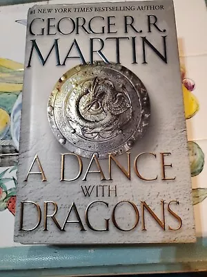 A DANCE WITH DRAGONS By GEORGE R.R. MARTIN GOT Book 5 HC DJ Box 4 • $5.50