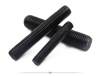 8.8 Steel Threaded Rod Screw Select The Coarse Or Fine Thread M10 M12 And Length • $6.98