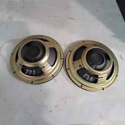 Pair Of 10 Inch 6 OHM Woofers From Voice Of Music Model 62 Speakers • $20