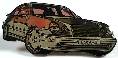 Mercedes E50 AMG Enamel Pin Badge - Classic Car - Convertible - Merc - E Class • $13.61