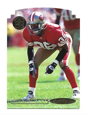 1995 SP Championship Series Die-Cut #207 Merton Hanks San Francisco 49ers Card • $1.89