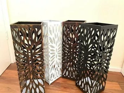Quality Metal Umbrella Holder Stand Rack Floor Vase 50x15x15cm @ 4 Colors • $53.95