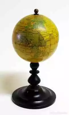 $1300 • Buy 1890 Fine TERRESTRIAL GLOBE MINIATURE  Schotte 8cm.