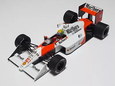 MINICHAMPS 1/18 McLAREN HONDA MP4-4 A. SENNA WORLD CHAMPION 1988  Marlboro  • £139.99