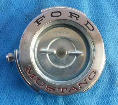 1964 1965 Ford Mustang Gas Cap With Cable Scott Drake  • $34.99