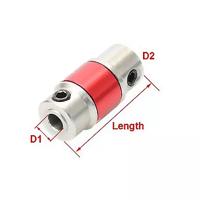 £5.88 • Buy Universal Joint Coupling 4MM /5MM/3.18MM Motor Coupler For RC Ship Model O Boat