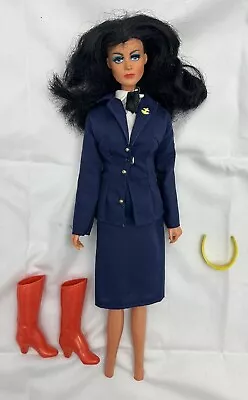 Vintage 1976 Mego DC Comics Wonder Woman Doll Figure Diana Prince Navy Uniform • $79.99