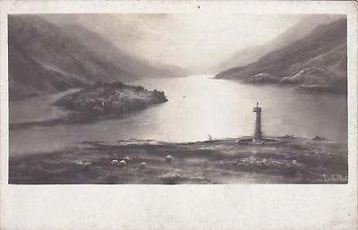 £2.99 • Buy Artist Drawn, Loch Shiel & Monument, GLENFINNAN, Inverness-shire - Elmer Keene
