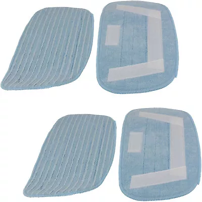 4 X Microfibre Cloth Mop Pads For Morphy Richards 70465 720501 Steam Cleaners • £6.45