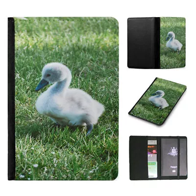 Passport Itinerary Organizer|baby Swan Flapper Cygnet Bird #1 • $14.95