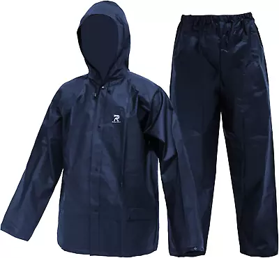 Ultra-Lite Rain Suit For Men Women Durable Protective Rainwear Waterproof Rain C • $27.49