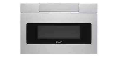 Sharp - 24  1.2 Cu. Ft. Built-in Microwave Drawer - Stainless Steel • $800