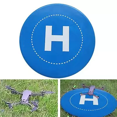 Drone Landing Pad Helipad RC Drone Mat For Helicopter RC Drones Beach • £10.40