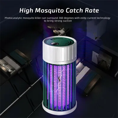 £6.99 • Buy Electric Bug Zapper Mosquito Fly Insect Killer LED UV Light Trap Lamp Catcher
