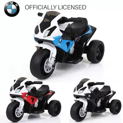 BMW S1000RR Motorbike Kids Ride On Bike Official Licensed 6V Electric Motorcycle • £53.95