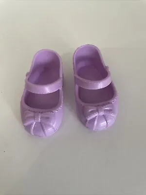 Disney Princess My Friend 14 Inch Tall Toddler Rapunzel Purple Doll Shoes • $8.54