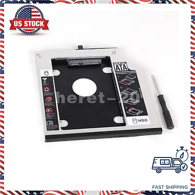 2nd SATA HDD SSD Hard Drive Caddy For Lenovo ThinkPad T400 T500 W500 T410s T420s • $6.96