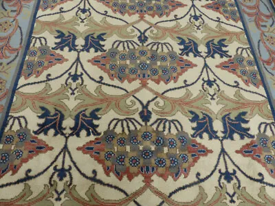$1008 • Buy 8'x10' New William Morris Hand Knotted Wool Arts & Crafts Oriental Area Rug