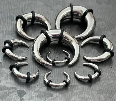 1pc Solid 316L Surgical Steel Septum Ring / Buffalo Taper Expander • $14.95