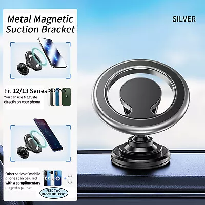 Magnetic 360° Rotation Strong Mag Safe Air Vent Car Mount Dashboard Phone Holder • $18.16