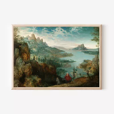 Pieter Bruegel The Elder - The Flight Into Egypt - Poster Art Print Painting • £8.50