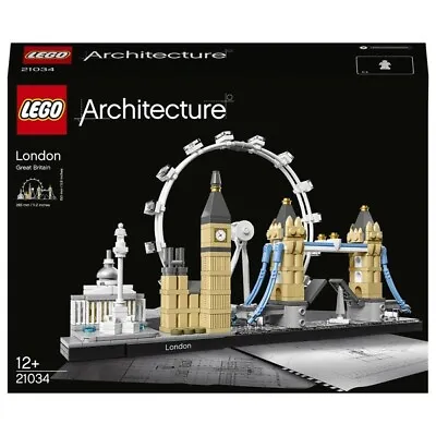 £52.26 • Buy LEGO Architecture - London Tower Bridge Skyline (21034) NEW & ORIGINAL PACKAGING