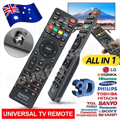 Universal TV Remote Control LCD/LED For Sony/Samsung/Panasonic/LG/TCL/Soniq AU • $7.85