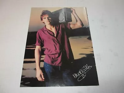 MATT DILLON Original Magazine Pinup 8x10 With Boombox Rare  • $8.01