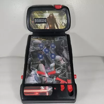 Star Wars 2009 The Force Awakens Tabletop Electronic Pinball Machine *with Sound • $29.73