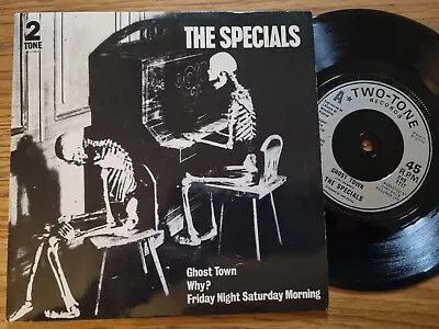£14.99 • Buy THE SPECIALS – Ghost Town 1981 TT17 2 Two Tone 7” EX/EX Ska Post-punk AKA