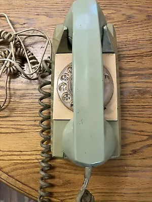 GTE Rotary Dial Wall Phone Vintage • $49.99