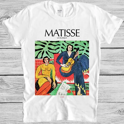 Matisse Aesthetic La Musique Painting Art Meme Unisex Top Gift Tee T Shirt M1024 • £6.35