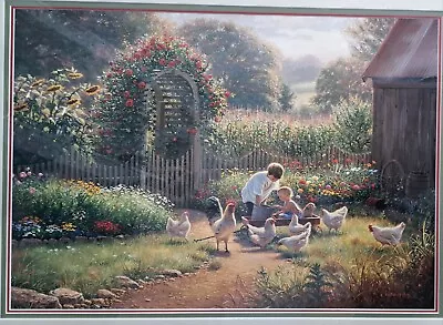  Morning Chores  By Mark Keathley #510 Of 750 Framed Authenticated Print • $149