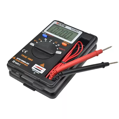 Mini VICTOR VC921 3 3/4 DMM AD/DC Multimeter Pocket Digital Multimeter Frequency • $20.97