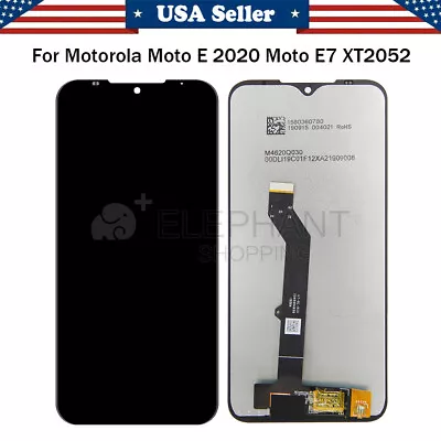 OEM For Motorola Moto E7 XT2052-6 XT2052DL LCD Touch Screen Digitizer Black • $22.60