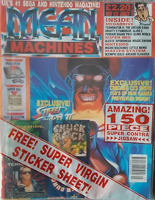 NEAR MINT - MEAN MACHINES Magazine - Issue # 22 - July 1992 - COMPLETE RARE • £34.99