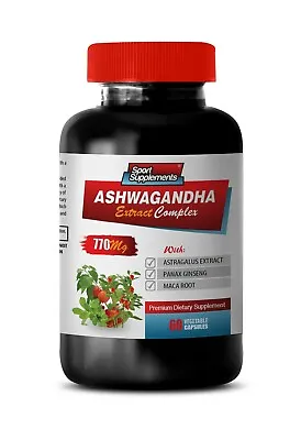  Anti Capsules - ASHWAGANDHA ROOT COMPLEX 770mg - Weight Loss Herbs 1B • $22.58