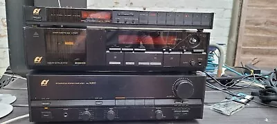 Sansui AU-X201 Amplifier  Tu-301L Tuner  D-X501 Cassette Deck  • £90