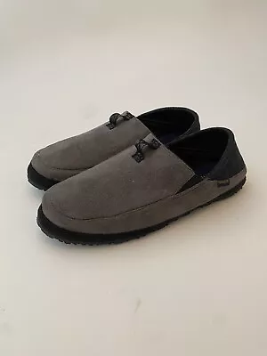 Pendleton Driveway Drop Slippers Steel Gray Mens Size 11M Wool Blend PMF19RP7 • $35