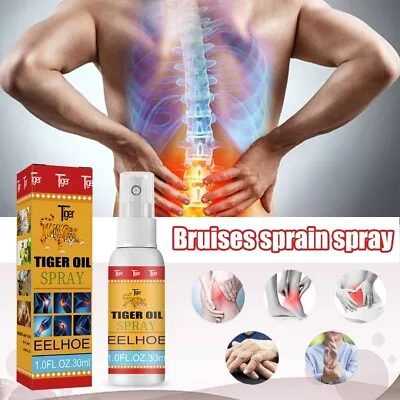 £3.79 • Buy 30ml Tiger Oil Spray Traditional Muscle Joint Spine Lumbar Pain Relief Body;