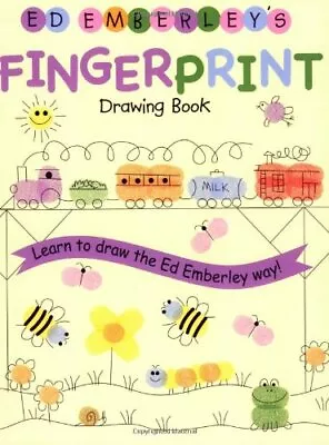 Ed Emberley's Fingerprint Drawing Book By Emberley Ed Book The Fast Free • $18.58