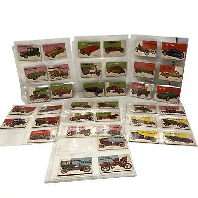 VTG 1954 Topps World On Wheels Car Magazine Lot Of 38 Different Trading Cards • $157.50