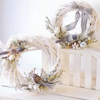 Wreath Diy Decorative Reusable Handmade Garland Wreath All Match • $7.21