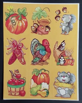 Vintage Eureka Thanksgiving Sticker Sheet • $3