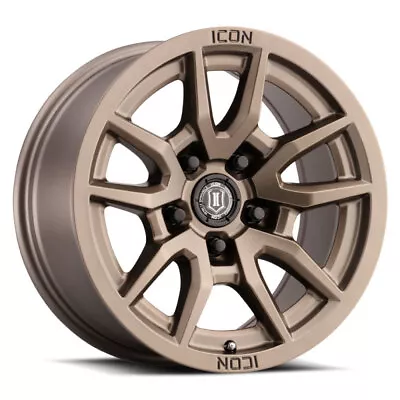 ICON Vector 5 17x8.5 5x150 25mm Offset 5.75in BS 110.1mm Bore Bronze Wheel • $274.03