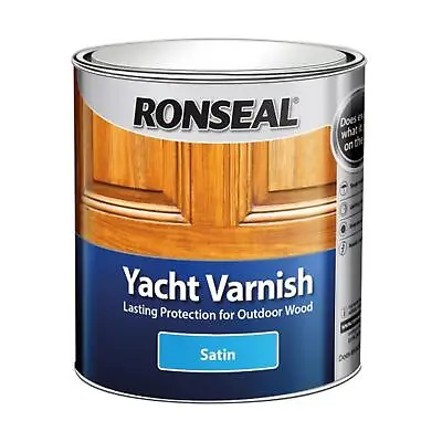 £35.49 • Buy Exterior Yacht Varnish Satin 1 Litre