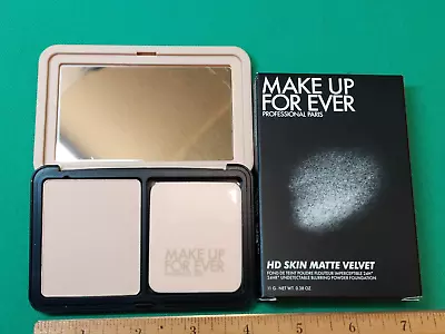 Make Up Makeup Forever For Ever HD Skin Matte Velvet New In Box 1N00 Alabaster • $22