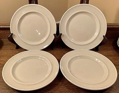 Lot Of 4 Vintage 1983 Metlox ColorStax SAND 7.7” Salad Plates: Tan Oven-to-Table • $39.95